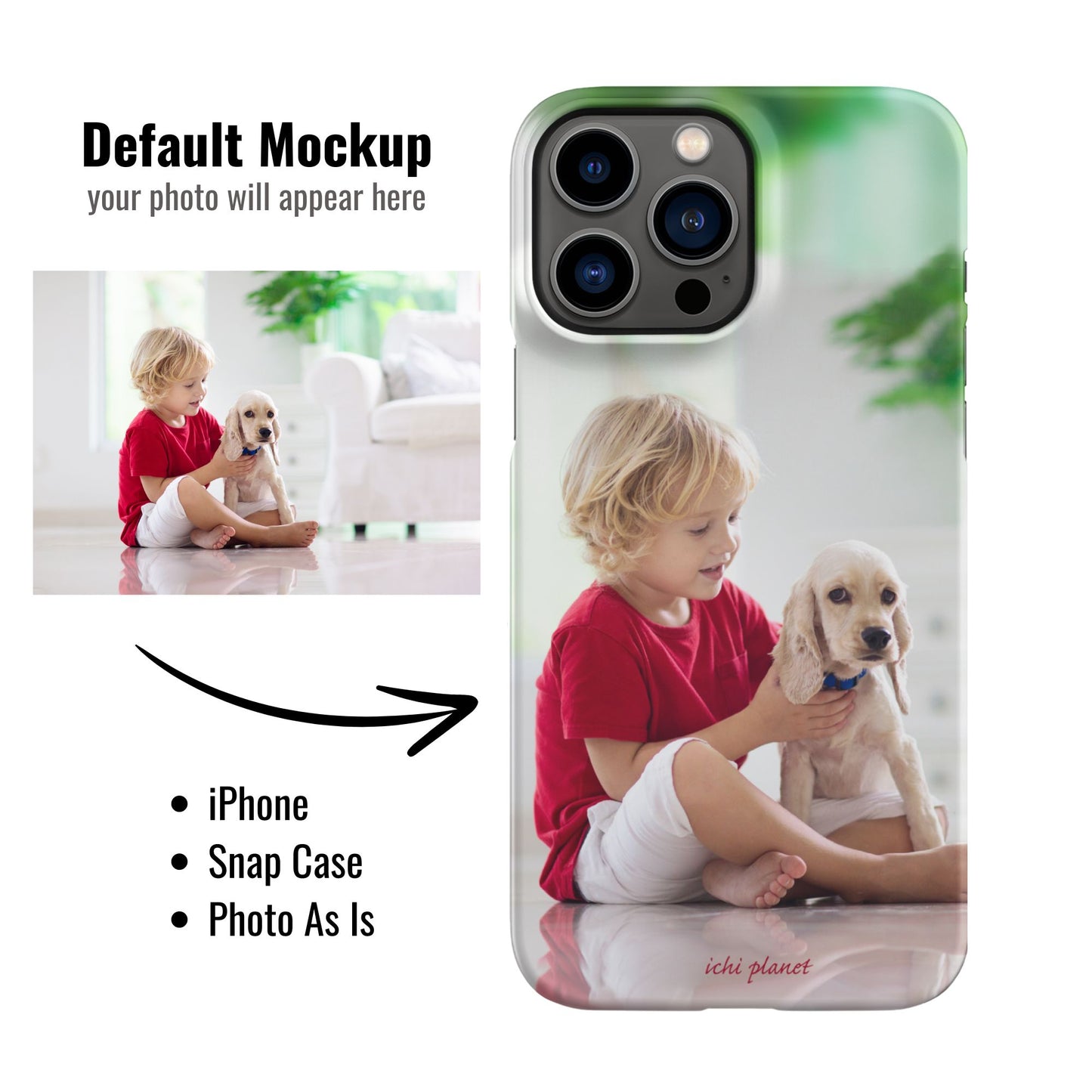 Photo As Is, Personalize iPhone® Snap Case