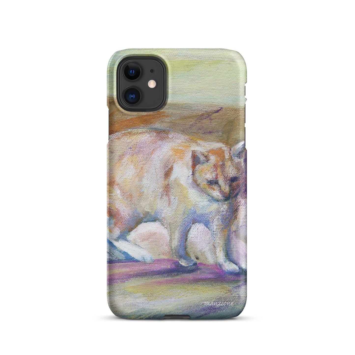 Painting of Cat iPhone® Case