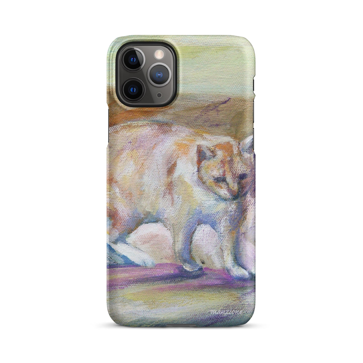 Painting of Cat iPhone® Case