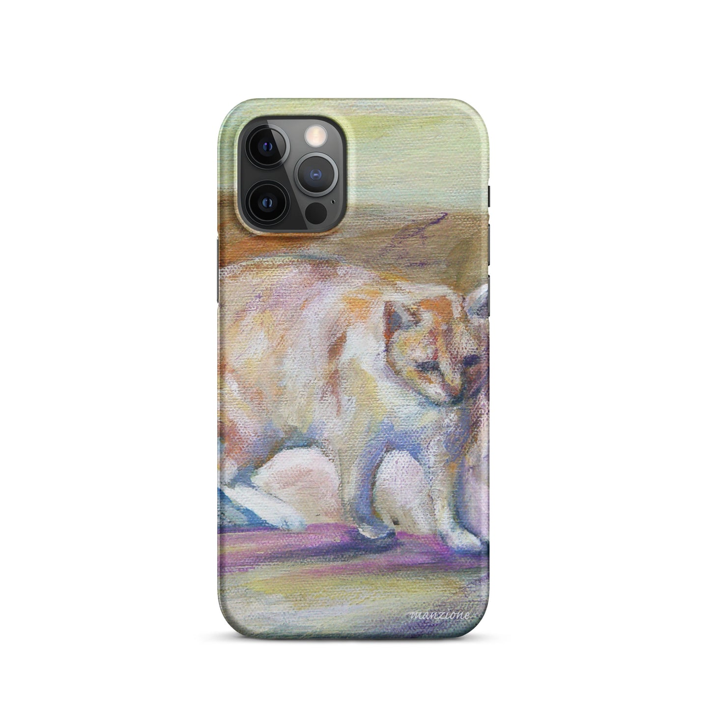 Painting of Cat iPhone® Case