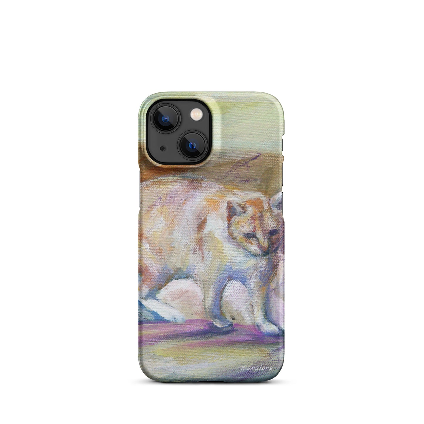 Painting of Cat iPhone® Case