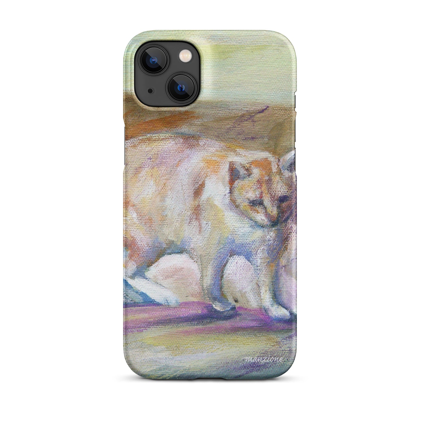 Painting of Cat iPhone® Case