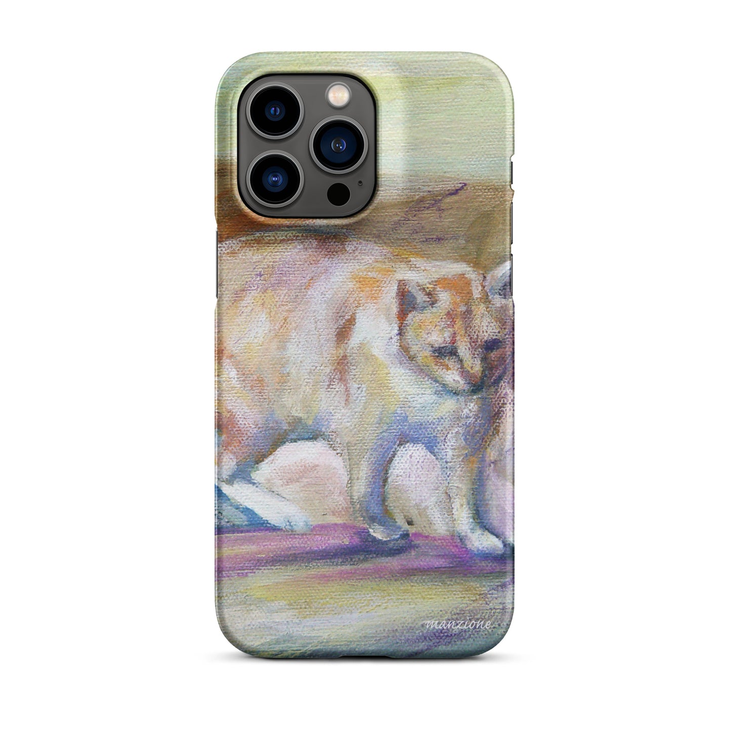 Painting of Cat iPhone® Case