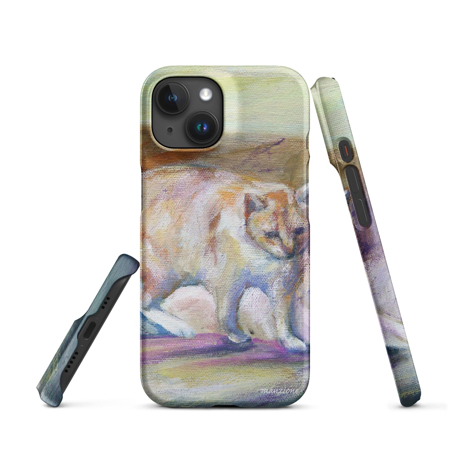 Painting of Cat iPhone® Case