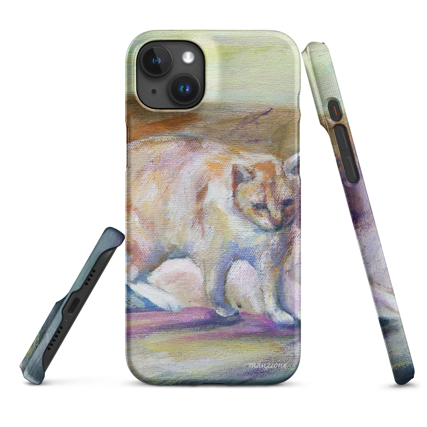 Painting of Cat iPhone® Case