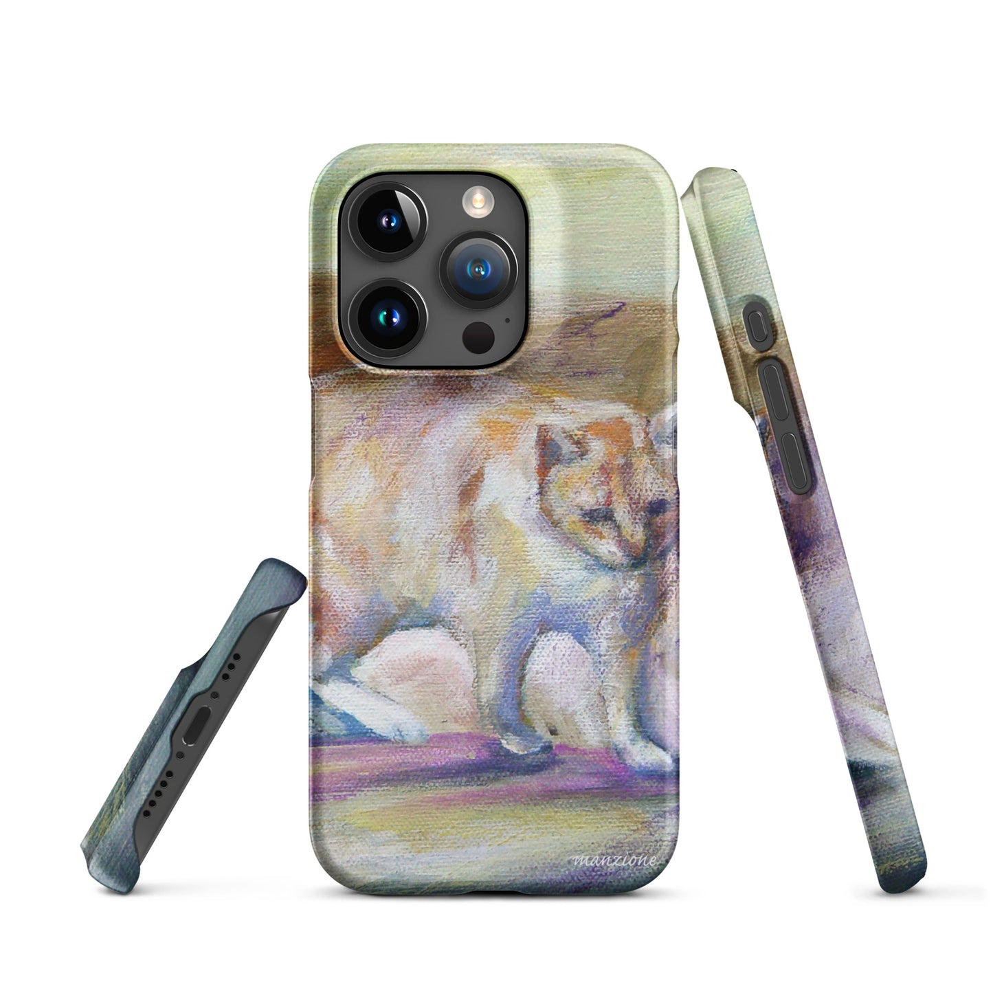 Painting of Cat iPhone® Case